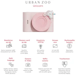 The ZooFamily, Urban Zoo Kids' Camera, Ages 5-10 – Unicorn