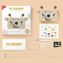 The ZooFamily, Zoo Friends Children's Camera, Ages 3-7 - Giraffe