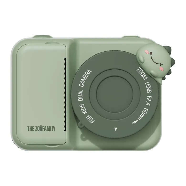 The ZooFamily, Zoo Print, 3-in-1 Camera with Print Function, Ages 5-11 - Dino
