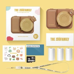 The ZooFamily, Zoo Print, 3-in-1 Camera with Print Function, Ages 5-11 - Bear
