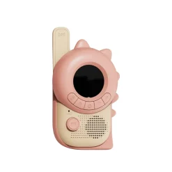 The ZooFamily, Zoo Walkie Talkie for Kids, Ages 3 and Up - Dino Pink and Green