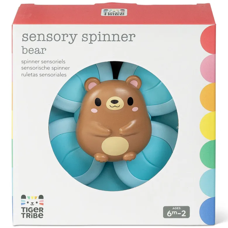 Tiger Tribe Baby Sensory Spinner - Bear