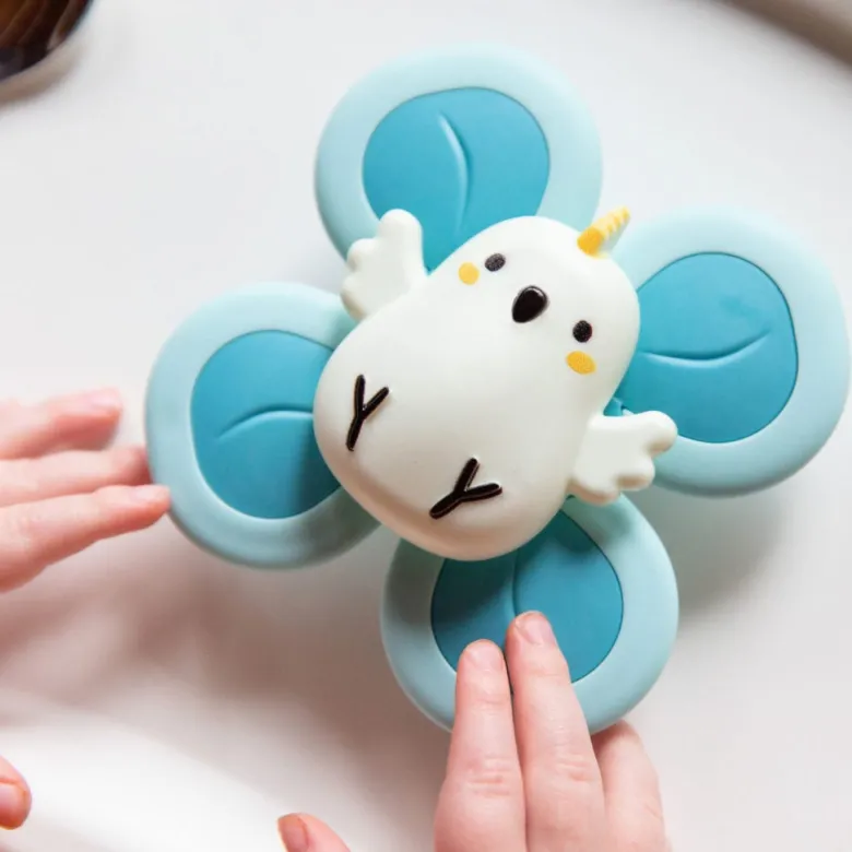 Tiger Tribe Baby Toy, Sensory Spinners – Aussie Animals