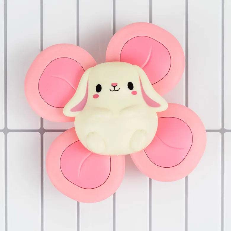 Tiger Tribe Baby Toy, Sensory Spinner - Bunny