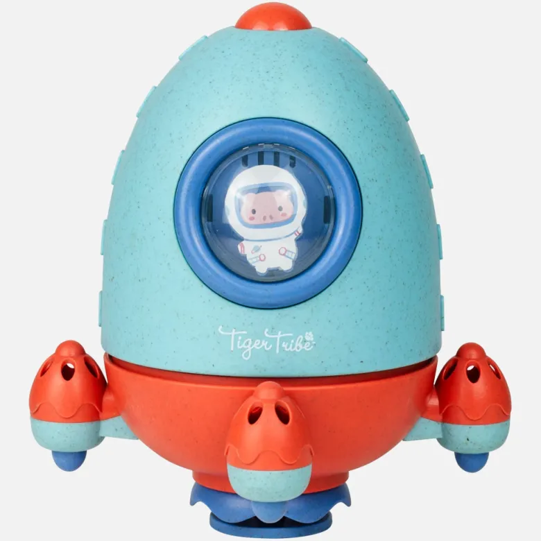Tiger Tribe Bath Toy, Bath Rocket – Rotating Bath Rocket