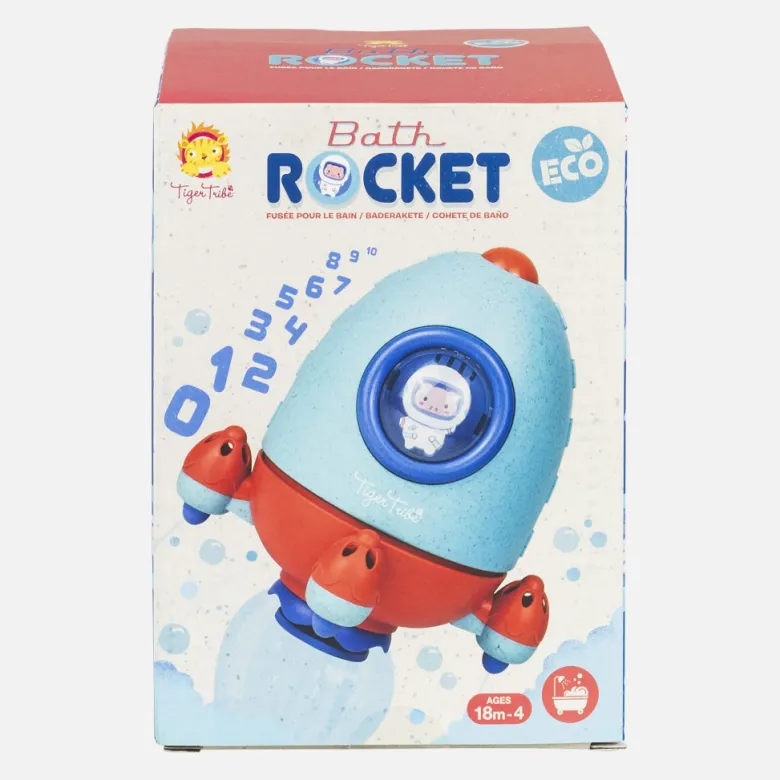 Tiger Tribe Bath Toy, Bath Rocket – Rotating Bath Rocket