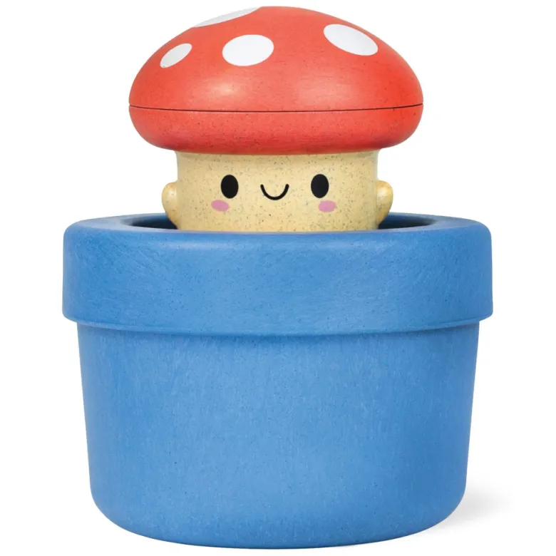Tiger Tribe Bath Toy, Bath Pop-up - Mushroom
