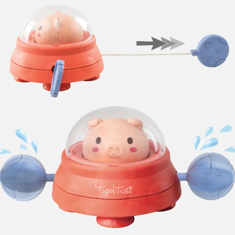 Tiger Tribe Bath Toy, Paddling Pig