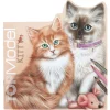 TopModel Coloring Book, Cats - Kitty