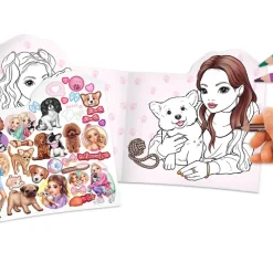 TopModel Coloring Book, Dogs - Doggy