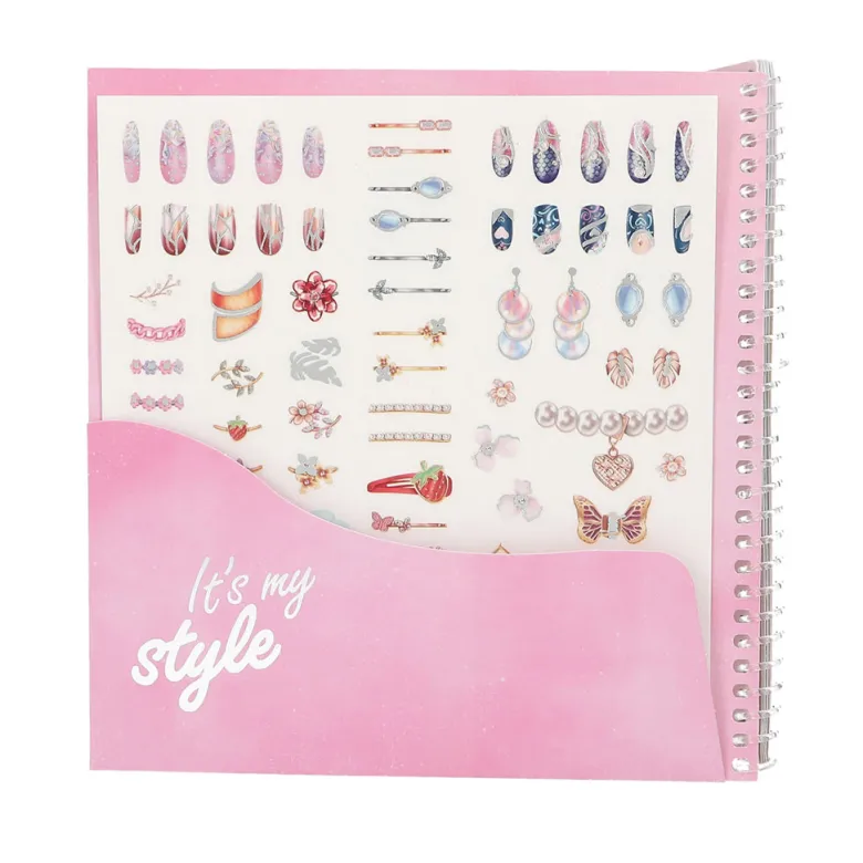 TopModel Dress Me Up Face Stickerbook, Sticker Book