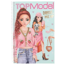 TopModel Dress Me Up Sticker Book, Large Sticker Book