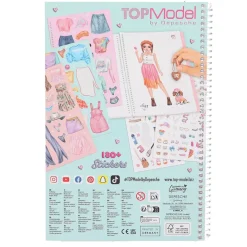 TopModel Dress Me Up Sticker Book, Large Sticker Book
