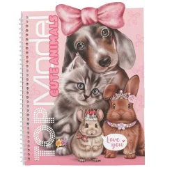 TopModel Dress Me Up Sticker Book – Cute Animals