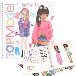 TopModel Dress Me Up Sticker Book, Sticker Activity Book