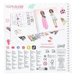 TopModel Dress Me Up Sticker Book, Sticker Activity Book