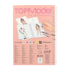 TopModel Pocket Coloring Book, Nyela & Lexy