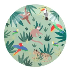 Tropical Paper Plates by My Little Day