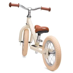 Trybike Balance Bike, Vintage Cream with Retro Look