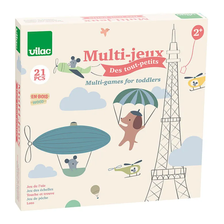 Vilac 4 Games for the Little Ones
