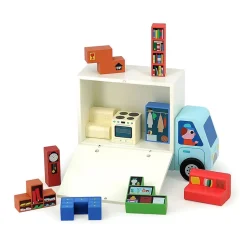 Vilac - 19-Piece Logic Puzzle – Moving Truck