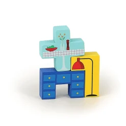 Vilac - 19-Piece Logic Puzzle – Moving Truck