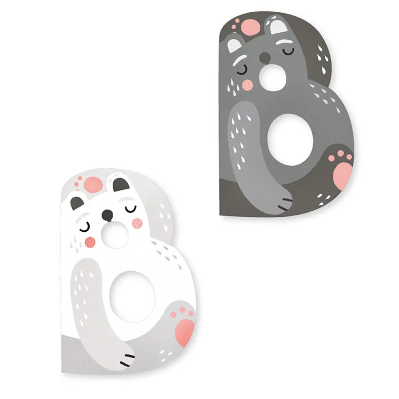 Vilac Animal Alphabet Letters, Design by Michelle Carlslund – A–Z