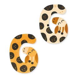Vilac Animal Alphabet Letters, Design by Michelle Carlslund – A–Z
