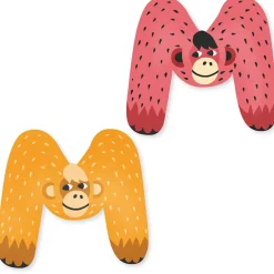 Vilac Animal Alphabet Letters, Design by Michelle Carlslund – A–Z