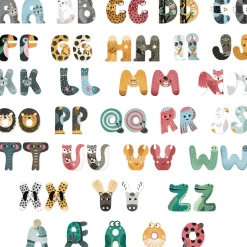 Vilac Animal Alphabet Letters, Design by Michelle Carlslund – A–Z