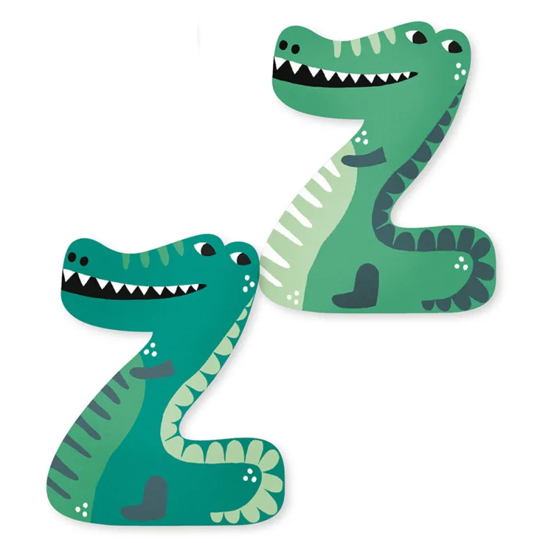 Vilac Animal Alphabet Letters, Design by Michelle Carlslund – A–Z