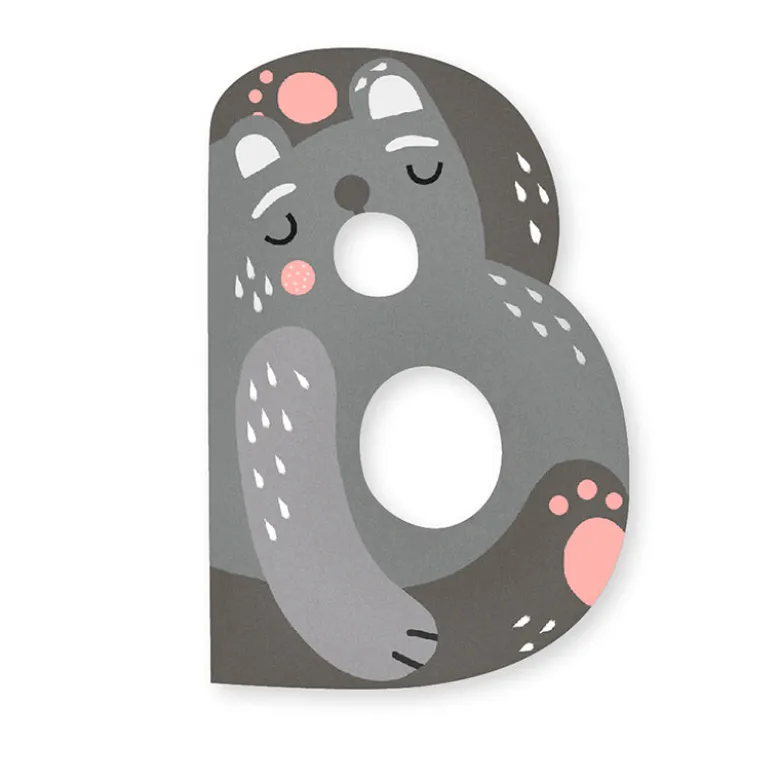 Vilac Animal Alphabet Letters, Design by Michelle Carlslund – A–Z