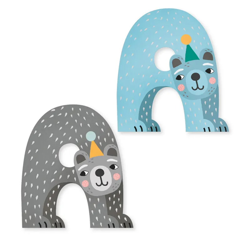 Vilac Animal Alphabet Letters, Design by Michelle Carlslund – A–Z