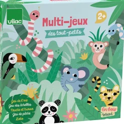 Vilac 5-in-1 Game, Iceland by Michelle Carlslund