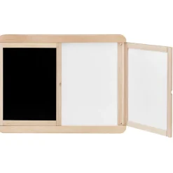 Vilac Jeujura, 3-Piece Magnetic Chalkboard Set with Chalk