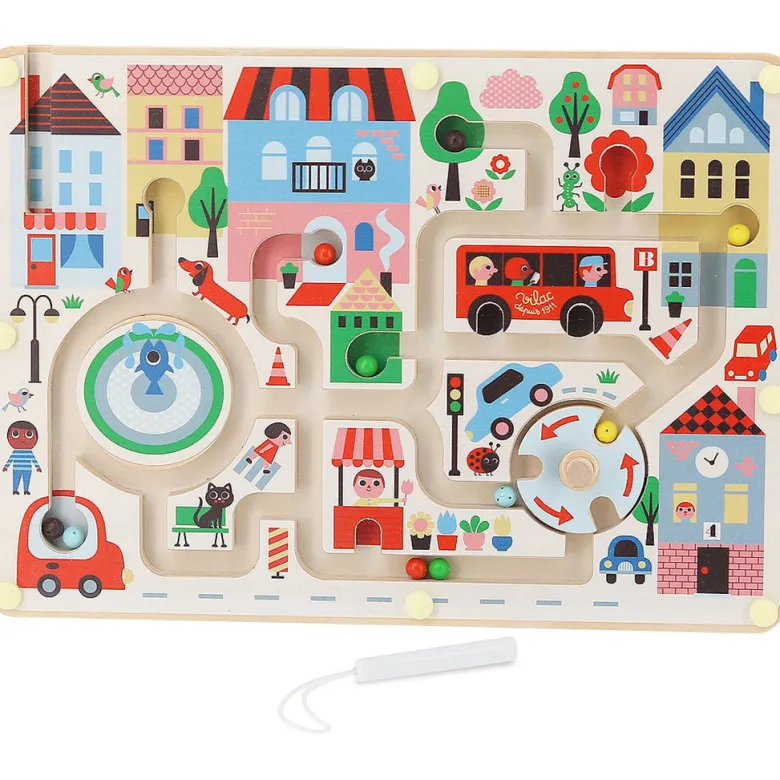 Vilac Labyrinth, Little Town by Ingela P Arrhenius
