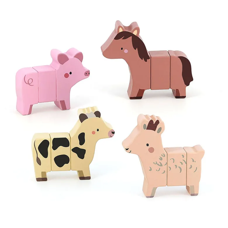 Vilac Magnetic Animals, 12 Pieces