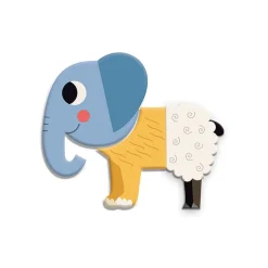 Vilac Magnets - 30 Pieces, Create 10 Fun Animals