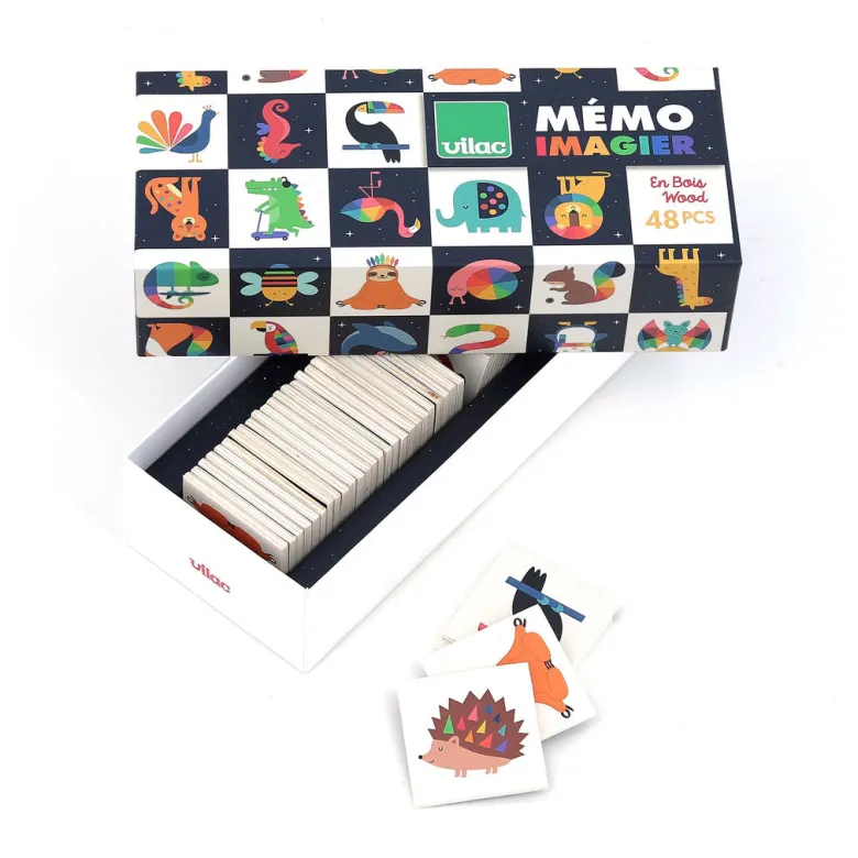 Vilac Memory Game, Animals