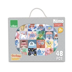 Vilac Memory Game by Michelle Carlslund, 48 Pieces