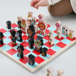 Vilac My First Chess Game, in Wood