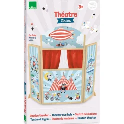 Vilac Puppet Theater, illustrated by Michelle Carlslund