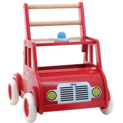 Vilac Push Cart, Fire Truck