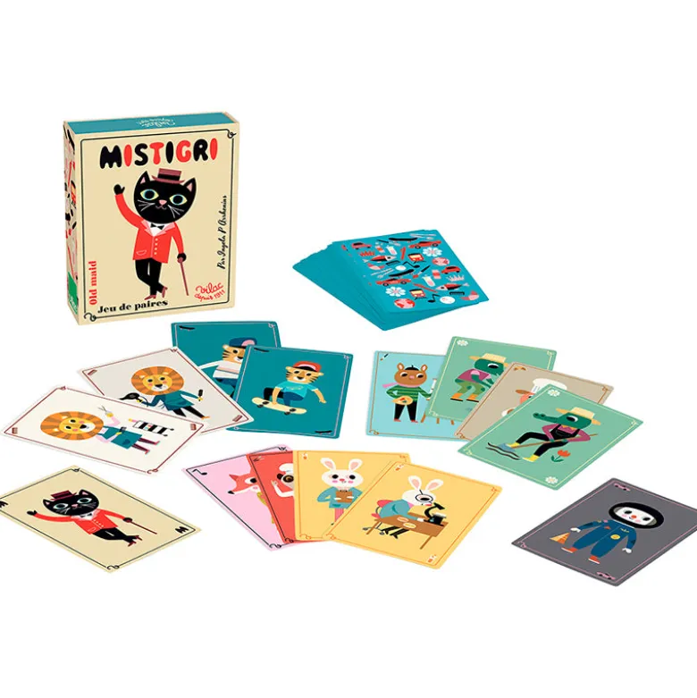 Vilac Sorte Per Card Game, Mistrigri by Ingela Arrhenius