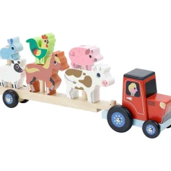 Vilac Tractor with Stackable Animals