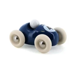 Vilac Vintage Mini Racer Car, No. 4 - Navy Blue