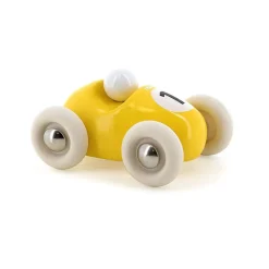 Vilac Vintage Mini Racer Car, No. 1 - Yellow