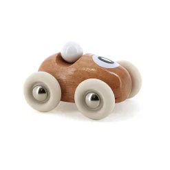 Vilac Vintage Mini Racer Car, No. 0 - Natural