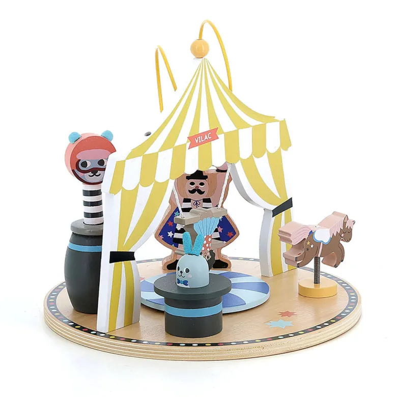 Vilac Wooden Activity Toy – Circus