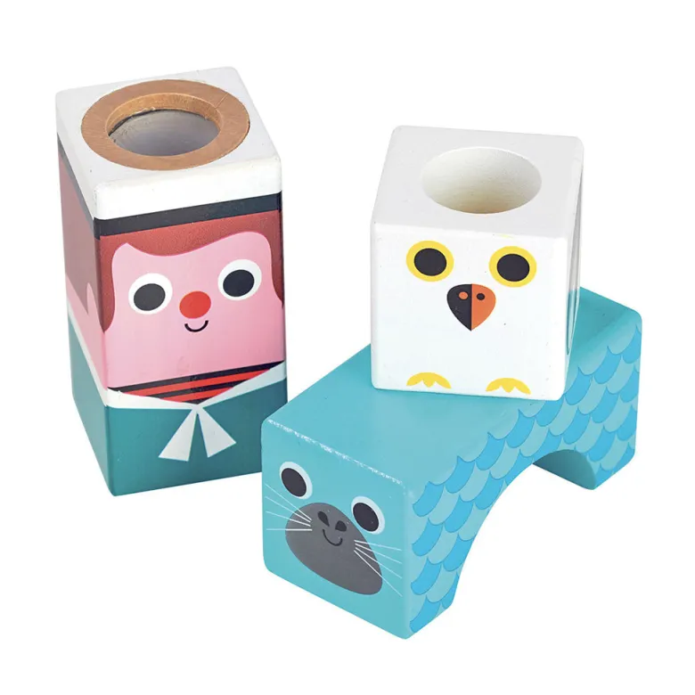 Vilac Wooden Blocks with Sound – Ocean